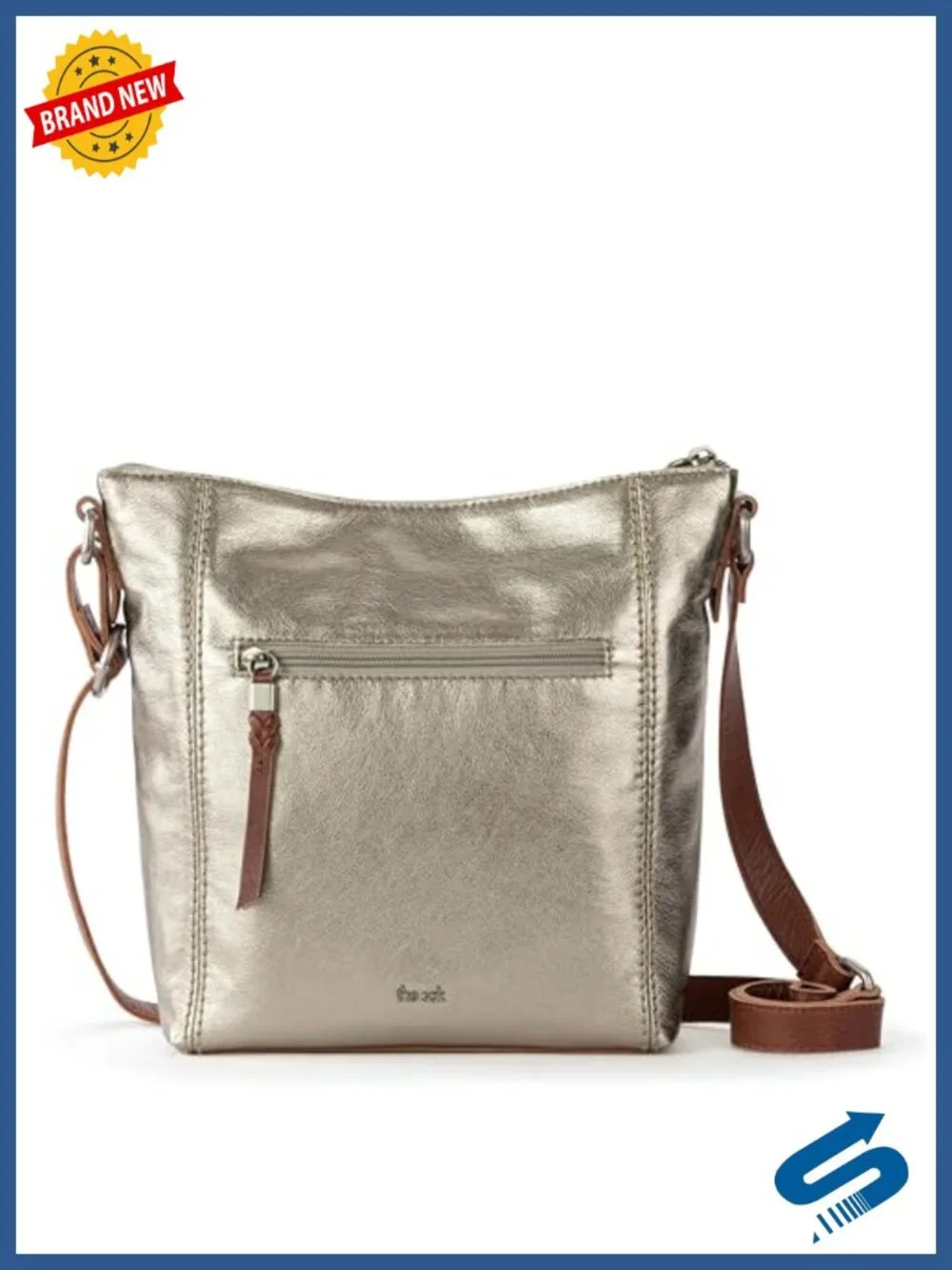 Leather Crossbody Purse with Adjustable Strap - Women's Handbag for Everyday &